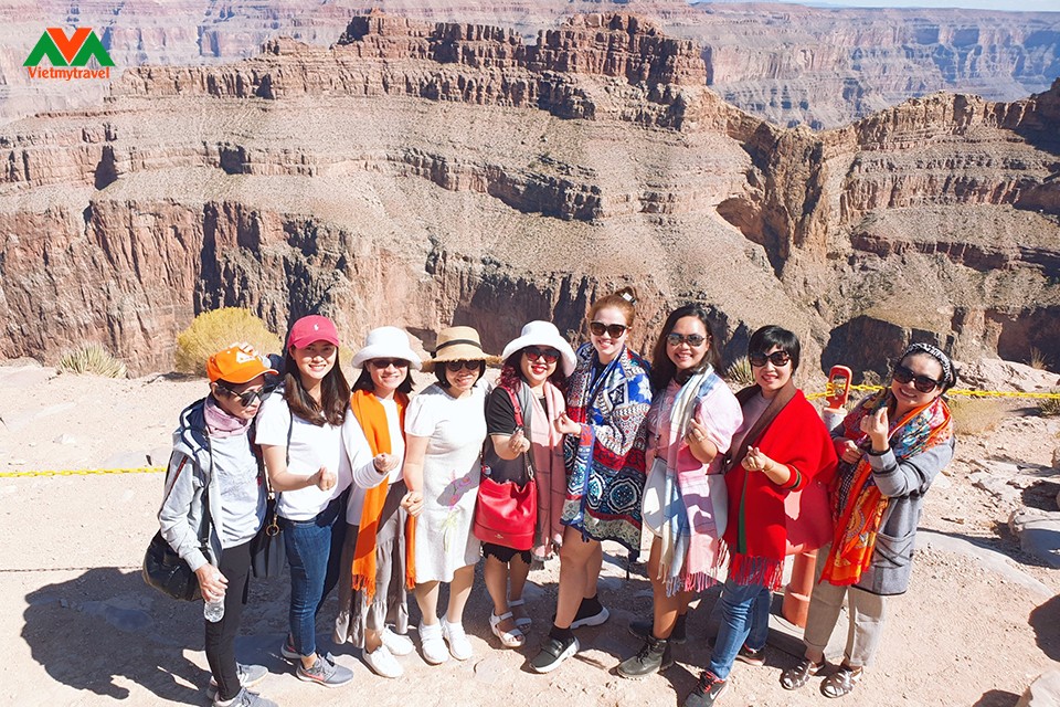 Grand Canyon- khách du lịch mỹ
